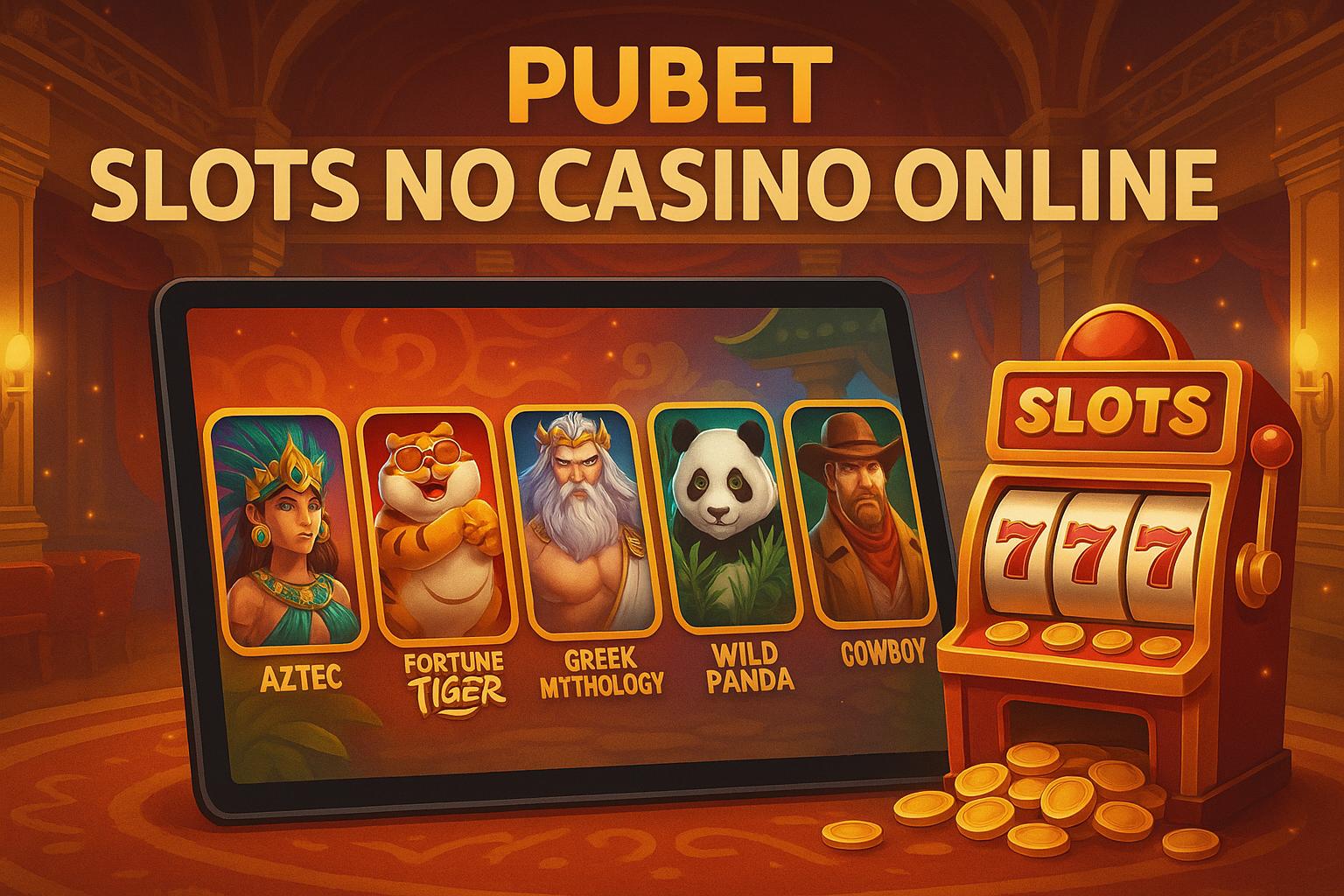 Jogos de Slot no Casino Online PUBET