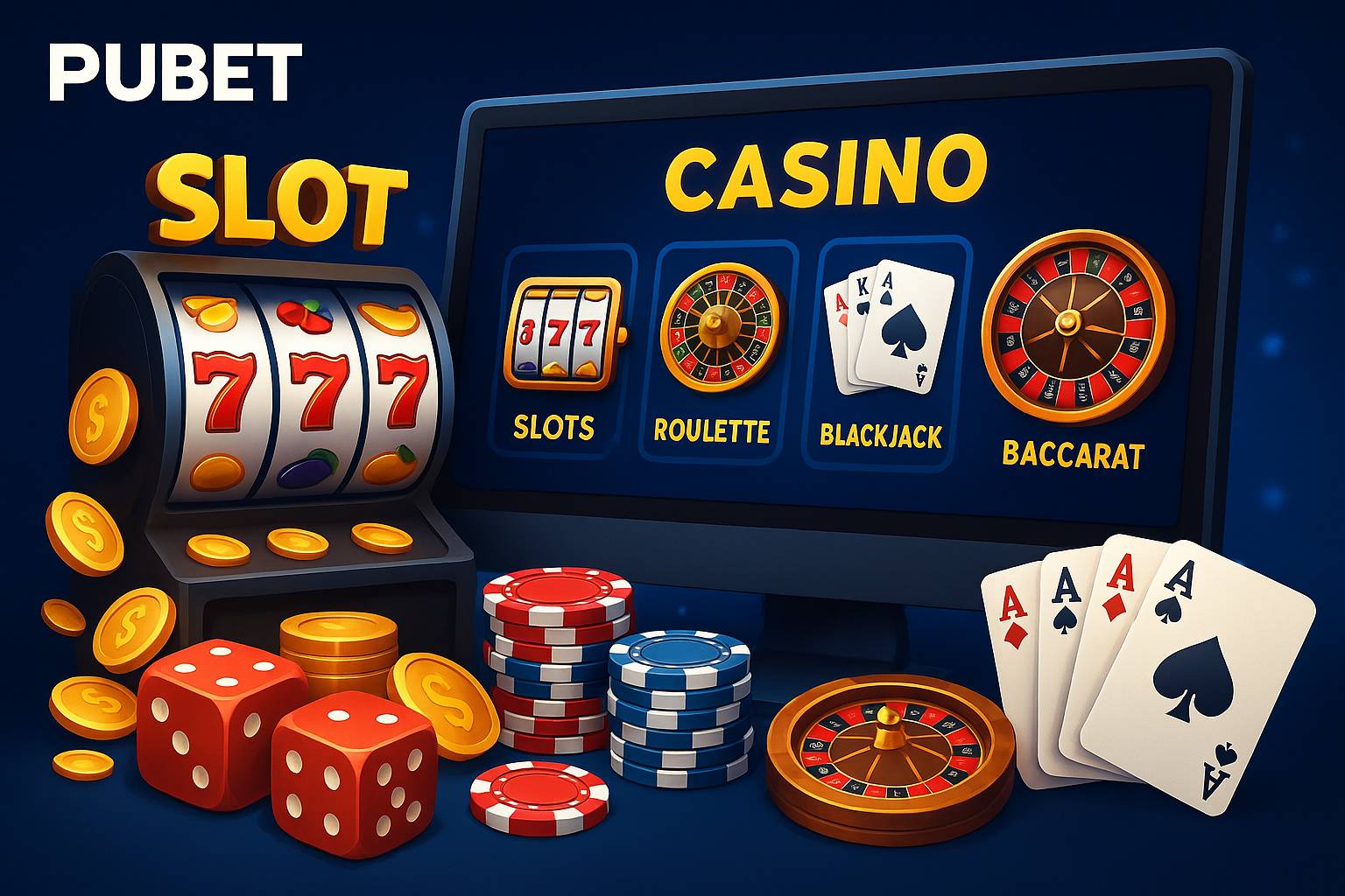 Jogos de cassino online PUBET