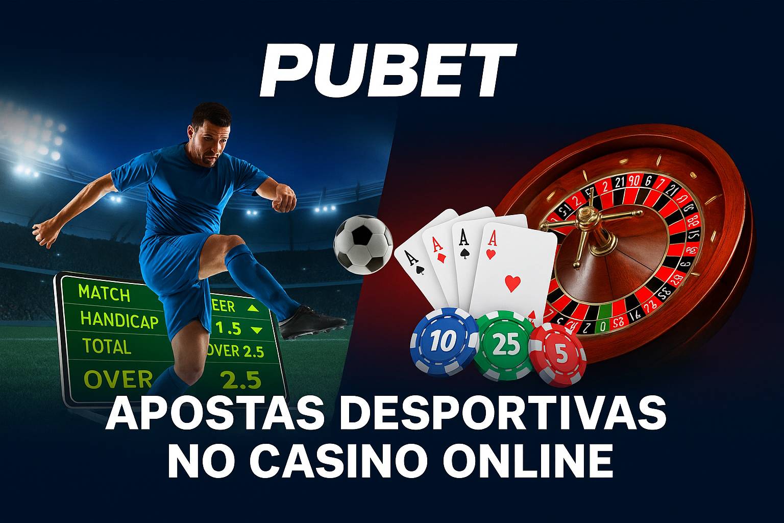 Apostas esportivas no cassino online PUBET