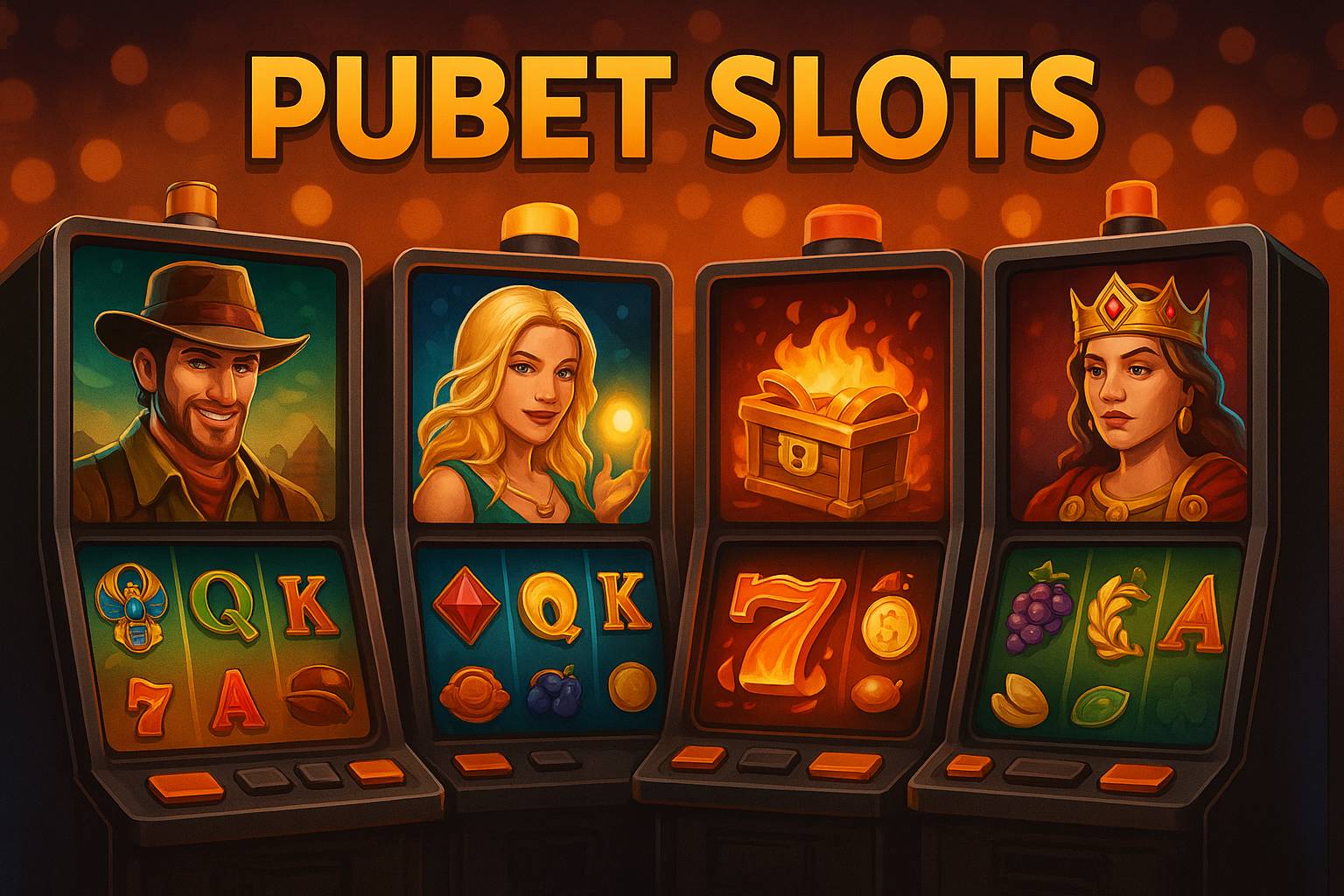Explore o mundo das slot machines no PUBET Casino